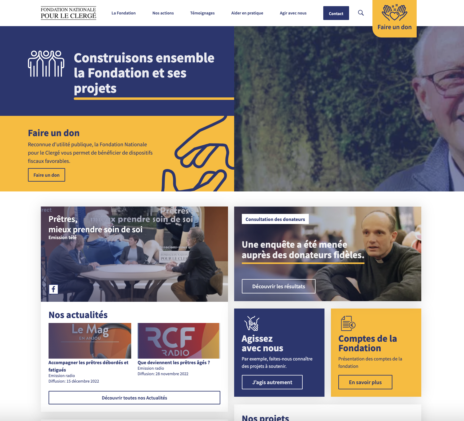 Fondation du Clergé